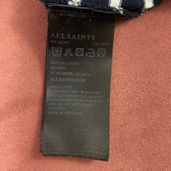 ALL SAINTS - Unisex Tee - Picture 2 of 5